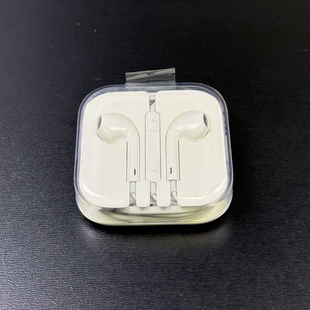 Apple iPhone Wired Earphones Earbuds 3.5mm Jack, OEM Original, Volume Control
